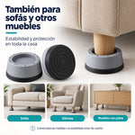 Soportes Antivibración de Goma para Lavadora
