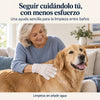 Caricia Fácil — Guantes de limpieza para mascotas sin esfuerzo.