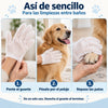 Caricia Fácil — Guantes de limpieza para mascotas sin esfuerzo.