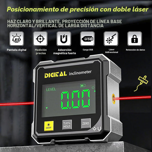 Nivelador láser digital compacto | Resultado Profesional
