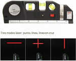 Medidor Laser Multiusos 4 en 1