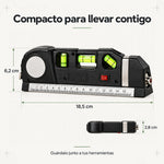 Medidor Laser Multiusos 4 en 1