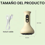 Masajeador Corporal Inalámbrico con Succión y Calor