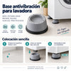 Soportes Antivibración de Goma para Lavadora