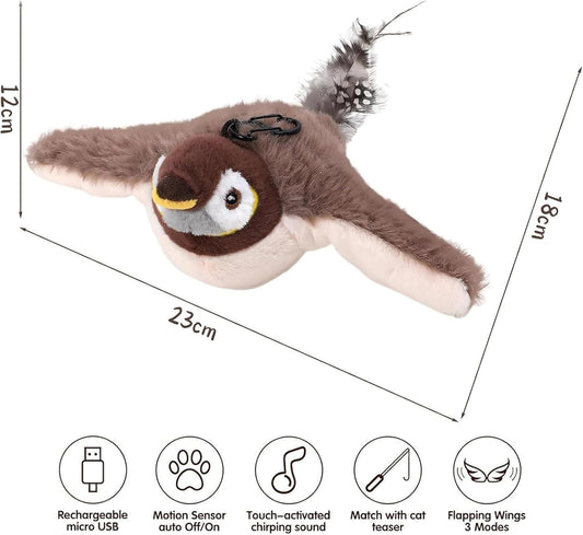 Pájaro Juguetón para Gatos