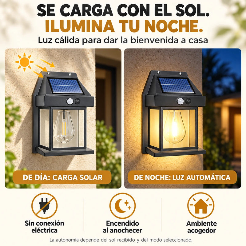 Ilumina tu hogar sin cables ni facturas de luz.