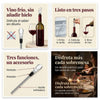 Varilla Enfriadora De Vino De Acero Inoxidable Con Aireador