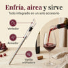 Varilla Enfriadora De Vino De Acero Inoxidable Con Aireador
