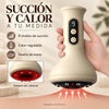 Masajeador Corporal Inalámbrico con Succión y Calor