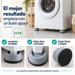Soportes Antivibración de Goma para Lavadora