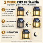 Ilumina tu hogar sin cables ni facturas de luz.