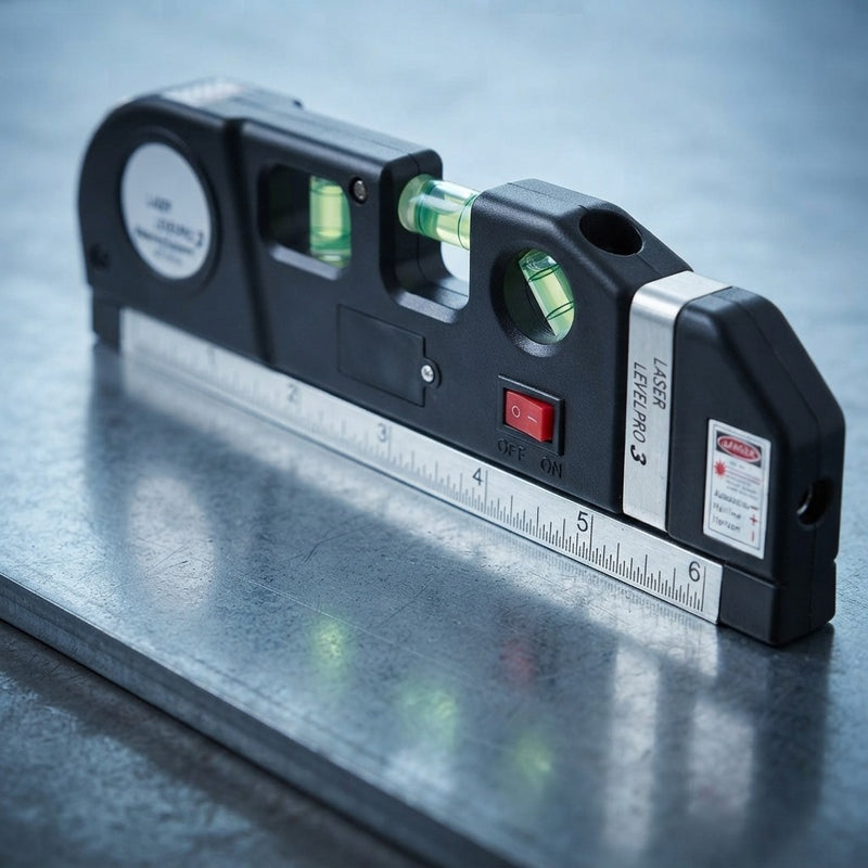 Medidor Laser Multiusos 4 en 1